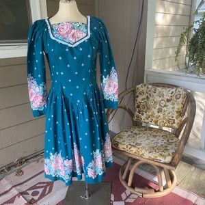 Vintage 70’s Handmade Cottagecore Dress